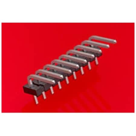 Molex Board Connector, 5 Contact(S), 1 Row(S), Male, Right Angle, 0.156 Inch Pitch, Solder Terminal, 26481052